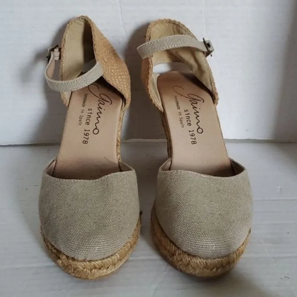 Gairno Espadrille Wedge Sandals Heels Platform SHOES Women's WOMAN'S Size 6½